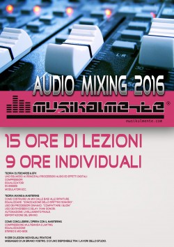 corso mixing 2016
